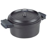 Cocotte ronde 20 cm Noire - LACOR - Fundicion