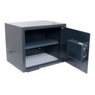 Coffre-fort - 430 x 360 x 310 mm - 35L - gris foncé - Pavo