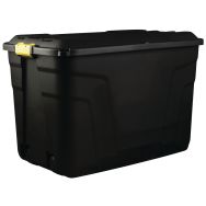 Coffre de 190 l ultra-résistant sur roulettes