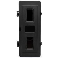 Coffre extincteur - Chargement frontal - Noir - Série 70