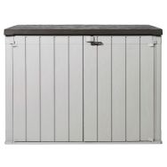Coffre multifonctions STORAWAY résine - taupe/marron