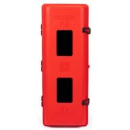 Coffre pour extincteur porte rouge coffre noir 9KG - Jonesco
