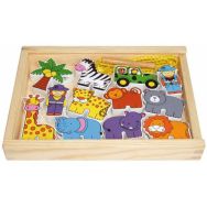 Coffret 12 grands animaux à lacer