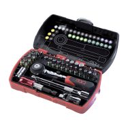 Coffret 32 embouts de vissage + 2 porte-embouts