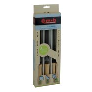 Coffret 3 limes bois 200 mdx