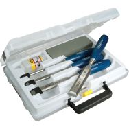 Coffret 4 ciseaux à bois manche ABS 6, 12, 18, 25 mm