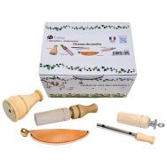 Coffret 5 appeaux - oiseaux des jardins-Fuzeau