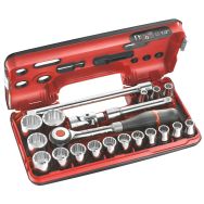 Coffret DBOX douilles 1/2'' 12 pans métriques - S.360DBOX112