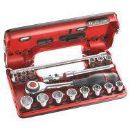 Coffret DBOX douilles 3/8'' 6 pans métrique - J.360DBOX1
