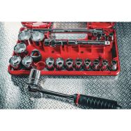 Coffret Dbox cliquet étanche + douilles 1/2'' 6 pans OGVGRIP