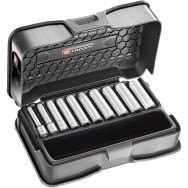 Coffret Douilles 1/4'' longues 6 pans boîte MBOX
