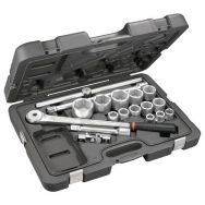 Coffret de 18 pièces 3/4'' 6 pans