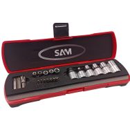 Coffret de 21 douilles et embouts Torx