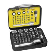 Coffret de 39 embouts + douilles + mini cliquet Fatmax pro