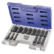 Coffret de douilles longues Impact 1/2  - 14 pièces