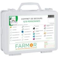 Coffret de secours 6/8 personnes Multirisques