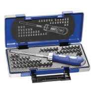 Coffret de vissage 1/4  avec tournevis revolver – 59 pièces