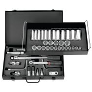 Coffret douilles 1/2'' 12 pans en pouces - S.450UP