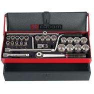 Coffret douilles 1/2'' 12 pans métriques - S.442EP