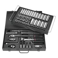 Coffret douilles 1/2'' 12 pans métriques - S.450EP
