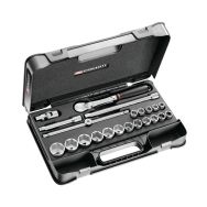 Coffret douilles 1/2'' 6 pans en pouces - SL.161-2P6U