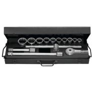 Coffret douilles 3/4'' 12 pans métriques