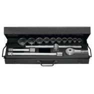 Coffret douilles 3/4'' 6 pans métriques