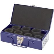 Coffret douilles à chocs 1" 7 pièces boîte métallique