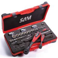 Coffret douilles et accessoires composite