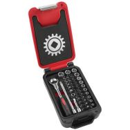 Coffret fusion box cliquet douilles 1/4'' vissage 46 pcs