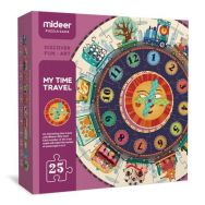 Coffret puzzle horloge