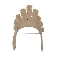 Coiffe d'indien pour enfant (Lot de 4)