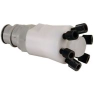 Collecteur HPLC Poly avec raccord en polypropylène-Justrite