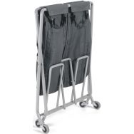 Collecteur en X pour la collecte du linge 2x100L