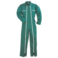 Combinaison de travail double glissière - Vert - Taille : XXL