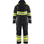 Combinaison haute-visibilité hiver classe 1 - Noir/jaune - Blåkläder