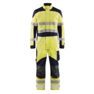 Combinaison multinormes inhérent jaune fluorescent/marine