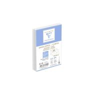 Combiné 20 Enveloppes gommées 90x140 plus 20 cartes