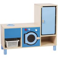 Combiné lingerie Clorofile : machine à laver - bac à linge - armoire