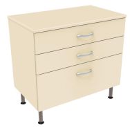 Commode Evolution 3 tiroirs - Manutan Expert