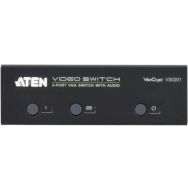 Commutateur 2 PORTS vga et audio+ RS232 aten VS0201 300MHz