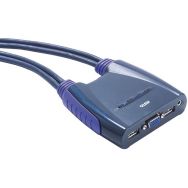 Commutateur mini KVM, Audio câbles intégrés ATEN