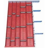 Compart. Plastique Et Metall. Pour Tiroir H = 60 Mm