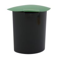 Compartiment 6L avec couvercle pour corbeille en plastique 30L