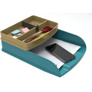 Compartiment pour corbeille à courrier Combo Top Neo Deco - Exacompta - Lot de 4