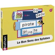 Complément le bon sens des syllabes pour 2 enfants