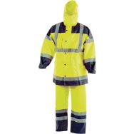 Complet de pluie haute visibilité pur polyester - Singer