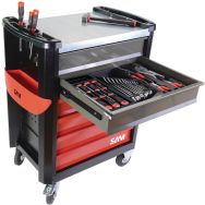 Composition 149 outils en module mousse + servante