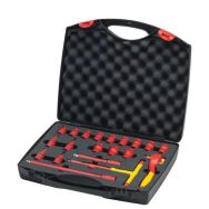 Composition d'outils isolés emmanchement trois huitième