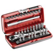 Composition vissage 1/4'' avec cliquet compact flex